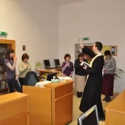 Posviacka priestorov fakulty v roku 2012
