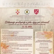 Pripravované konferencie