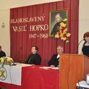 Reflexia jednoty v diele a pôsobení blahoslaveného biskupa Vasiľa Hopka v kontexte eurointegračného procesu (15.10.2009)