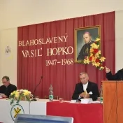 Reflexia jednoty v diele a pôsobení blahoslaveného biskupa Vasiľa Hopka v kontexte eurointegračného procesu (15.10.2009)