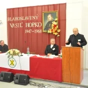 Reflexia jednoty v diele a pôsobení blahoslaveného biskupa Vasiľa Hopka v kontexte eurointegračného procesu (15.10.2009)