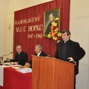 Reflexia jednoty v diele a pôsobení blahoslaveného biskupa Vasiľa Hopka v kontexte eurointegračného procesu (15.10.2009)