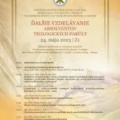 Vedecké kolokvium k projektu Proces permanentnej formácie absolventov teológie ako súčasť celoživotného vzdelávania (24. máj 2023)