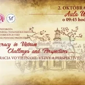 Pozvaná prednáška: Democracy in Vietnam: Challenges and Perspectives (Demokracia vo Vietname: Výzvy a perspektívy) (2. október 2018)