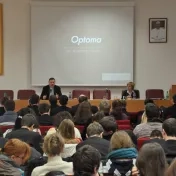 Prednáška SSDr. Blažeja Štrby, PhD. a prof. dr hab. Mirosława Wróbela (18. november 2013)