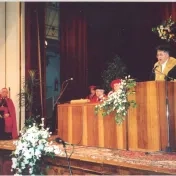Udelenie čestného doktorátu Dr.h.c. Mons. Jánovi Hirkovi