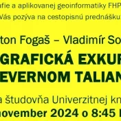 Geografická exkurzia po severnom Taliansku