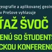 Študentská vedecká a odborná činnosť 2023
