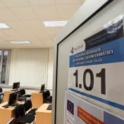 Učebňa geografických informačných systémov GIS.lab (miestnosť č. 1.01)