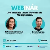 Ako prilákať a udržať top talent pre AI a digitalizáciu