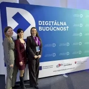 Dr. Miškufová, doc. Vašaničová a doc. Jenčová na konferencii Digitálna budúcnosť (v roku 2025)