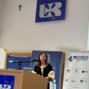 Mgr. Melnyk na konferencii v Poľsku (v roku 2025)