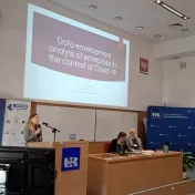 Dr. Miškufová na konferencii v Poľsku (v roku 2025)