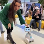 doc. Jenčová počas konferencie Zborovňa pre STEM pedagógov (v roku 2025)