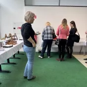 Dr. Miškufová a Dr. Košíková počas konferencie Zborovňa pre STEM pedagógov (v roku 2025)