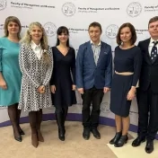 doc. Ing. Katarína Valášková, PhD., prof. Ing. Dana Kiseľáková, PhD., doc. PhDr. Petra Vašaničová, PhD., doktorand Ing. Stanislav Letkovský, doc. Ing. Jarmila Horváthová, CSc., doc. Ing. Pavol Ďurana, PhD. (v roku 2025)
