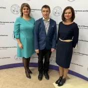 doc. Ing. Katarína Valášková, PhD., doc. Ing. Jarmila Horváthová, CSc. a doktorand Ing. Stanislav Letkovský (v roku 2025)