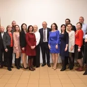 Členovia KFUMM počas vianočného posedenia (v roku 2024)