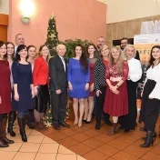 Členovia KFUMM počas vianočného posedenia (v roku 2024)