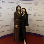 Mgr. Melnyk a Mgr Orikhan počas Manager party (v roku 2024)