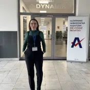 doc. Jenčová počas konferencie SAAVŠ v Bratislave (v roku 2024)