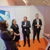 doc. Jenčová a Dr. Košíková na workshope "IT nehryzie" v Košiciach (v roku 2024)