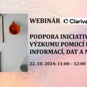 Webinár spoločnosti Clarivate