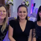 Dr. Miškufová, Dr. Košíková a doc. Vašaničová pri príležitosti 20. výročia založenia fakulty (v roku 2024)