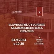Otvorenia 28. akademického roka