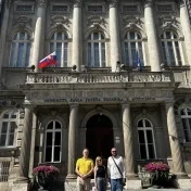 Dr. Vravec a Dr. Korečko počas festivalu STRAMUS (v roku 2024)
