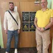 Dr. Vravec a Dr. Korečko počas festivalu STRAMUS (v roku 2024)