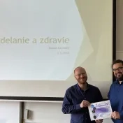 Dr. Bačinský na kurze Štatistická analýza a spracovanie údajov v R (v roku 2024)