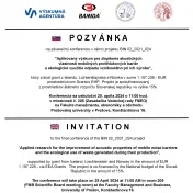 Záverečná konferencia v rámci projektu BIN 02_2021_024