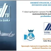 Prednáška Tatra banky