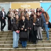 Dr. Korečko na exkurzii vo Vyšných Ružbachoch (v roku 2024)