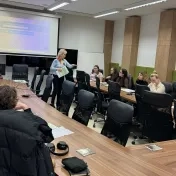 Dr. Jusková počas odborného workshopu na tému „Ako si vyplniť daňové priznanie“ (v roku 2024)