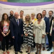 prof. Kiseľáková, doc. Šofranková, doc. Horváthová a doc. Mokrišová na konferencii vo Vysokých Tatrách (v roku 2023)