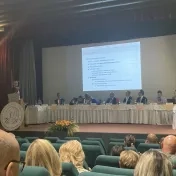 prof. Lyócsa na konferencii vo Vysokých Tatrách (v roku 2023)