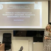 WORKSHOP - "Aplikácia moderných trendov v kvantitatívnych metódach vo výučbe finančných a manažérskych predmetov"
