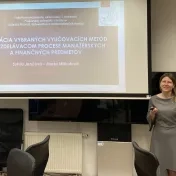 WORKSHOP - "Aplikácia moderných trendov v kvantitatívnych metódach vo výučbe finančných a manažérskych predmetov"