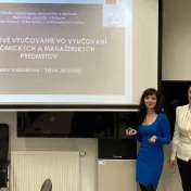 WORKSHOP - "Aplikácia moderných trendov v kvantitatívnych metódach vo výučbe finančných a manažérskych predmetov"