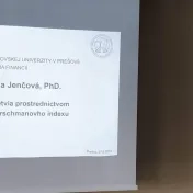 Workshop "Predikčná analýza finančnej situácie nefinančných korporácií"