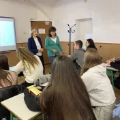 Dr. Matijová v rámci spolupráce s vedecko-pedagogickými pracovníkmi z Uniwersytet Rzeszowski v Rzeszówe (v roku 2022)