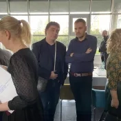 Dr. Rovňák počas otvorenia Regionálneho centra MIRRI SR (v roku 2022)