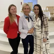 doc. Jenčová, Dr. Jusková a Mgr. Lukáčová v rámci pútnického turizmu v júli 2021