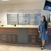 doc. Jenčovádoc. Jenčová na Fakulte ekonomiky a manažmentu Slovenskej poľnohospodárskej univerzity v Nitre
