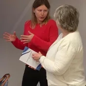 Dr. Miškufová v rámci spolupráce s vedecko-pedagogickými pracovníkmi z Uniwersytet Rzeszowski v Rzeszówe (v roku 2022)