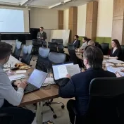 Dizertačná skúška RNDr. Barláka - externého doktoranda KFUMM (v roku 2024)