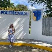 prof. Kiseľáková na univerzite v Portoriku (v roku 2024)