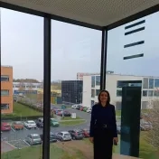 doc. Jenčová na pôde Ekonomickej fakulty VŠB - TUO v Ostrave (v roku 2024)
